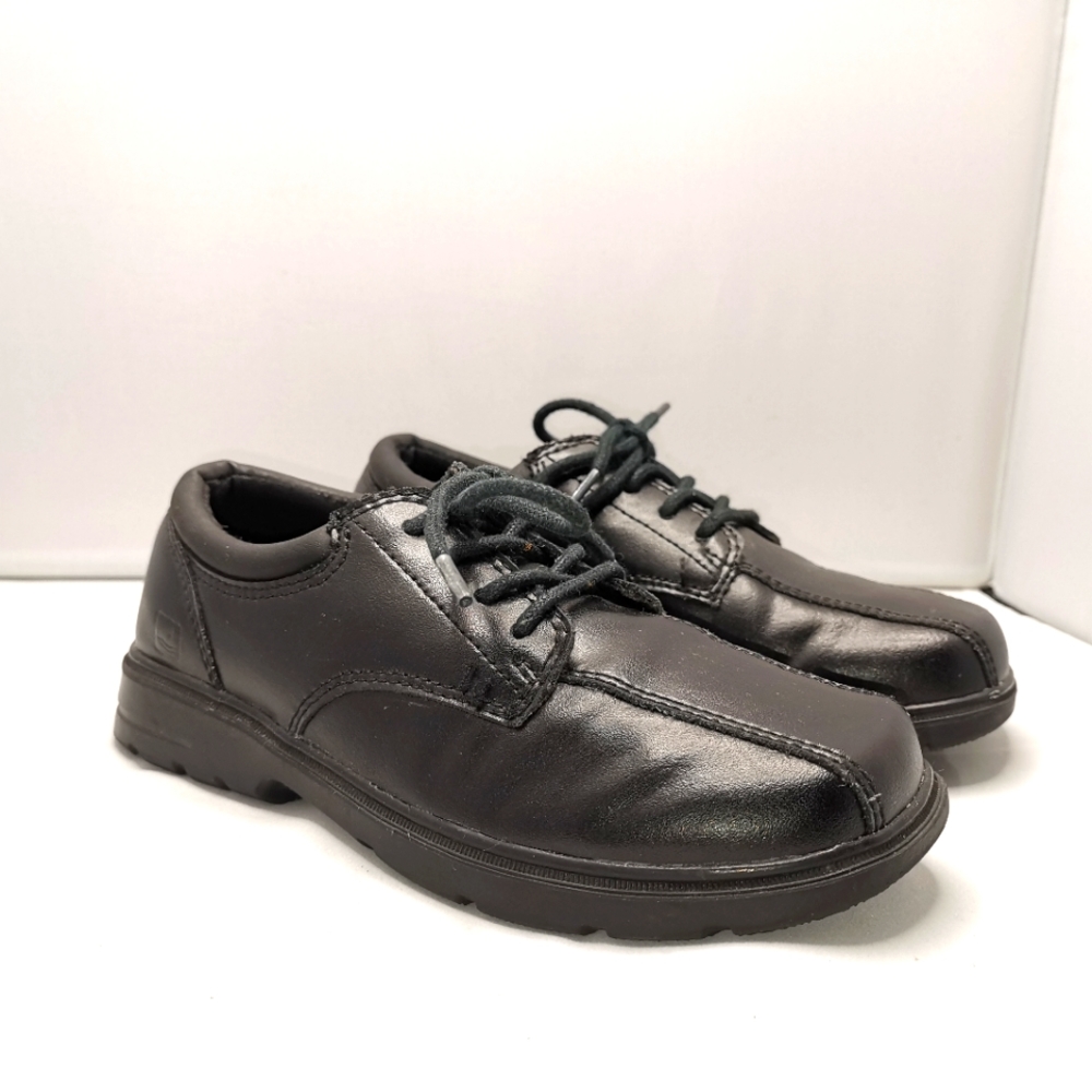 Boys leather dress shoes